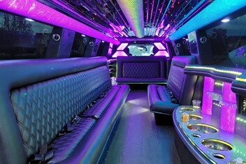 McAllen Limo Interior