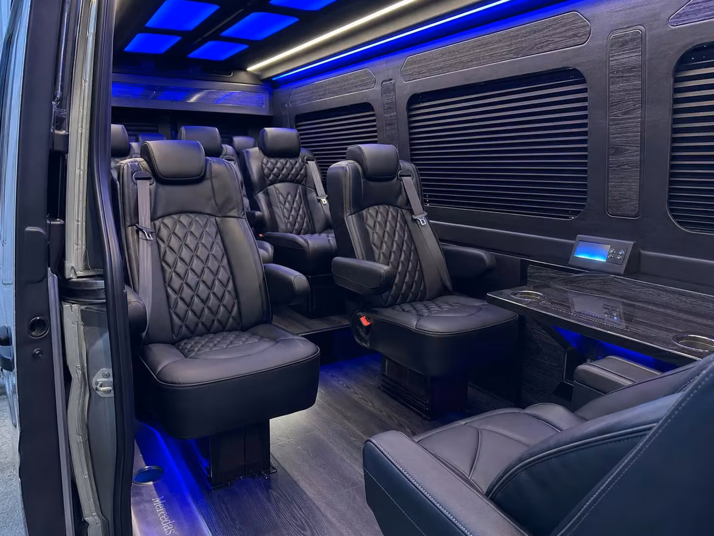 sprinter van transportation for groups and events across mcallen